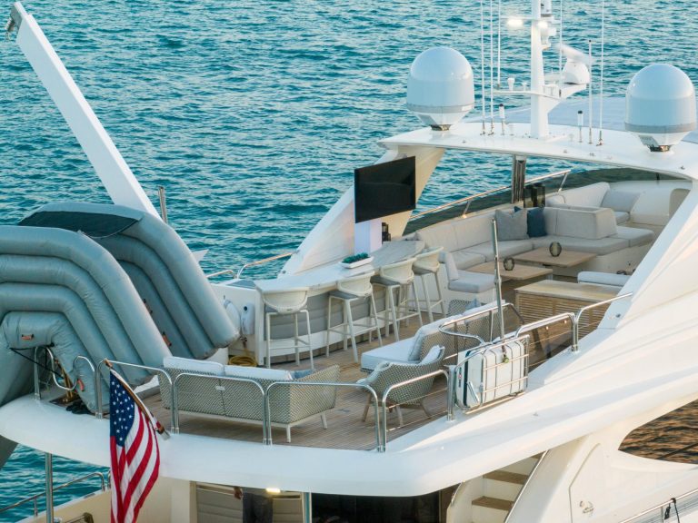 95 Princess Current $EA Sea Paradise Island Nassau Luxury Day Yacht Charter Rental Pig Beach YachtLuxe