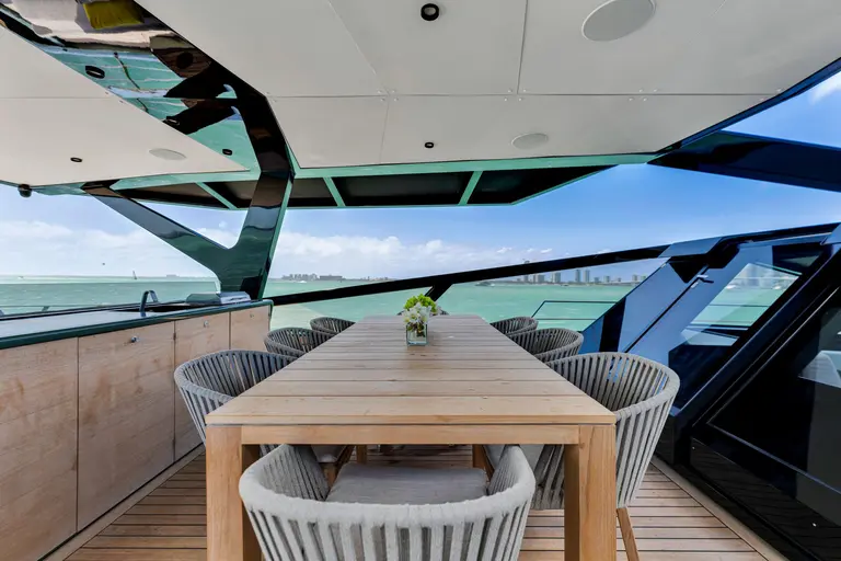 14_85′ WALLY ‘MATZU 2’ Miami Luxury Modern Yacht Rental Charter