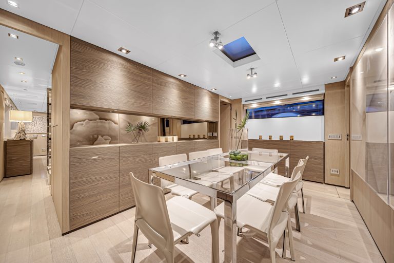 94' Sanlorenzo ASTONISH Miami Luxury Modern Yacht Rental Charter