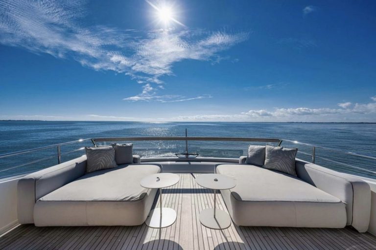 76' Sanlorenzo Vasiliki Miami Yacht Rental Charter Yacht New Modern Design Yacht Rental