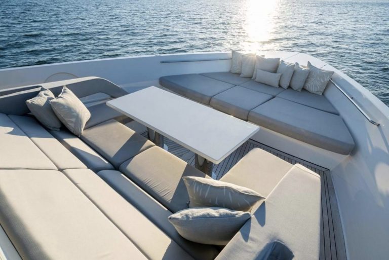 76' Sanlorenzo Vasiliki Miami Yacht Rental Charter Yacht New Modern Design Yacht Rental