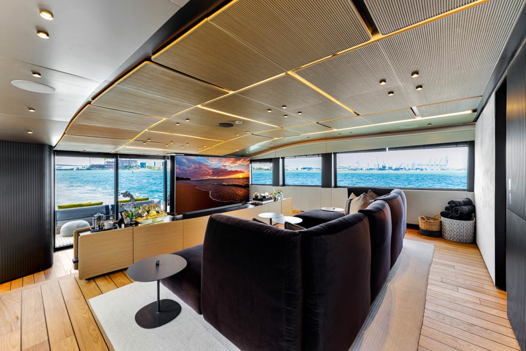 85' WALLY 'MATZU 2' Miami Luxury Modern Yacht Rental Charter