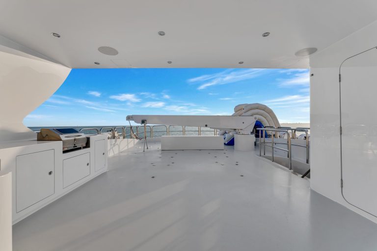 166' Trinity SWEET CAROLINE Miami Luxury Modern Yacht Rental Charter