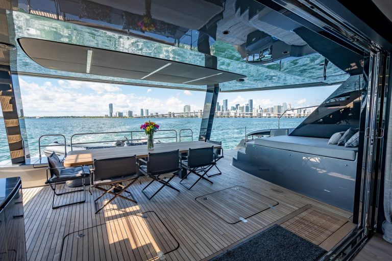 60' Sunreef ARCHIPELAGO III Miami Luxury Modern Yacht Rental Charter