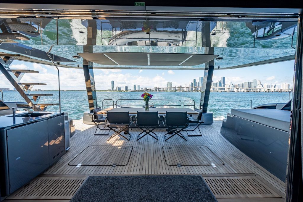 60' Sunreef ARCHIPELAGO III Miami Luxury Modern Yacht Rental Charter