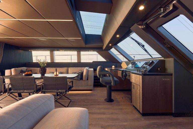 19 60’ Sunreef ‘ARCHIPELAGO III’ Miami Luxury Modern Yacht Rental Charter