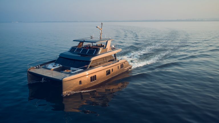 60' Sunreef ARCHIPELAGO III Miami Luxury Modern Yacht Rental Charter