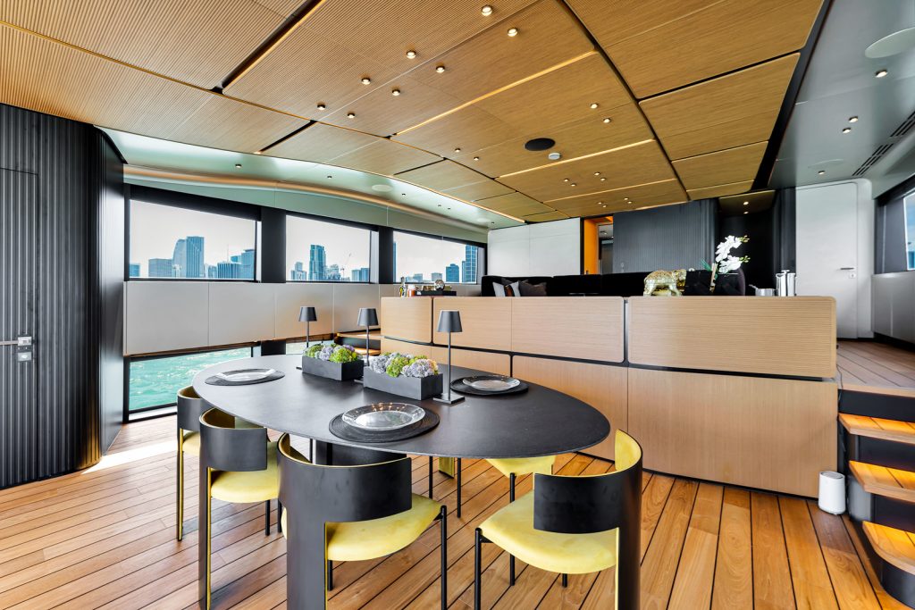 85' WALLY 'MATZU 2' Miami Luxury Modern Yacht Rental Charter