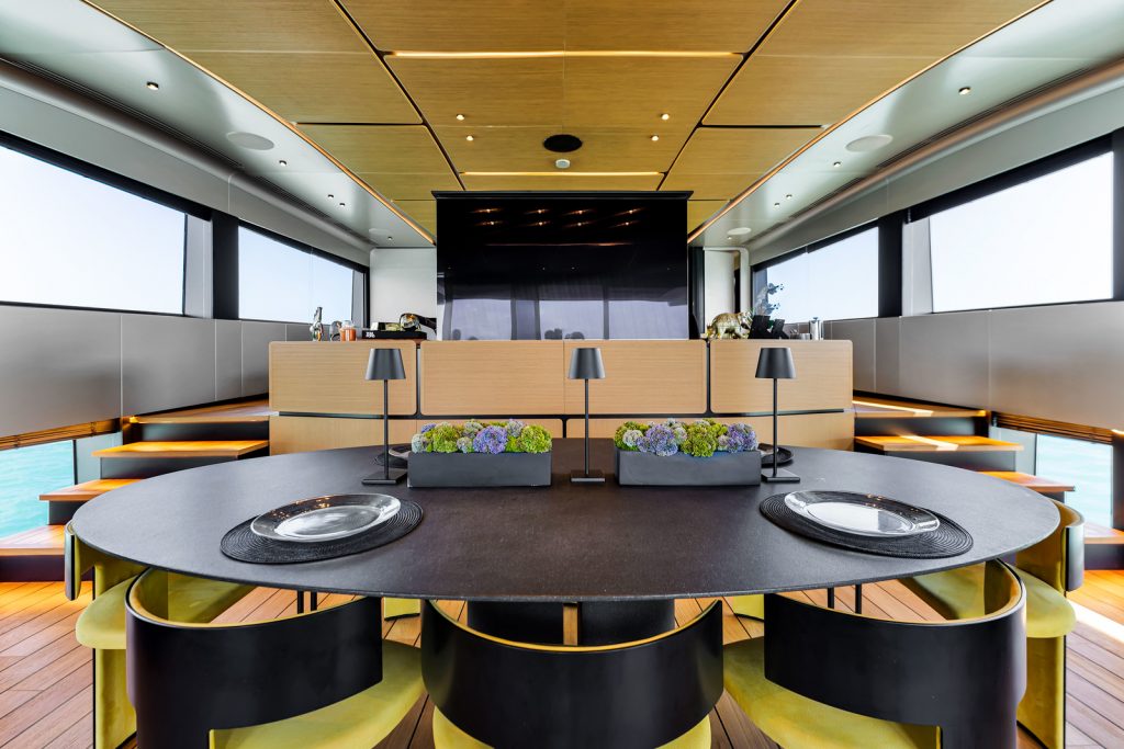 85' WALLY 'MATZU 2' Miami Luxury Modern Yacht Rental Charter