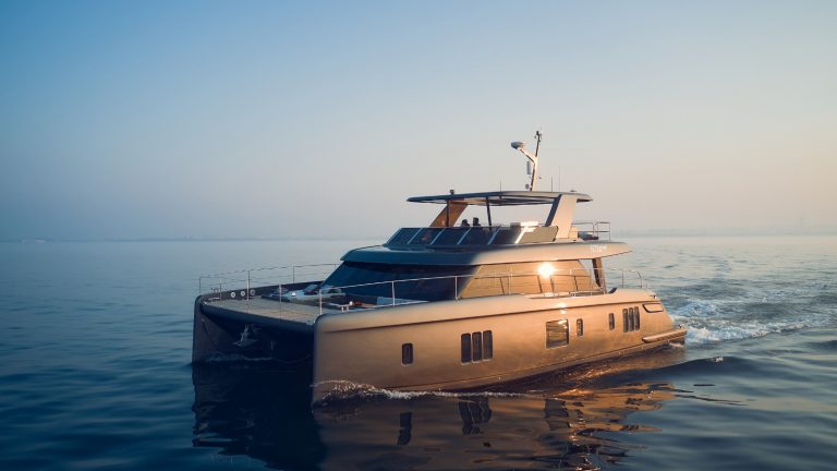 60' Sunreef ARCHIPELAGO III Miami Luxury Modern Yacht Rental Charter