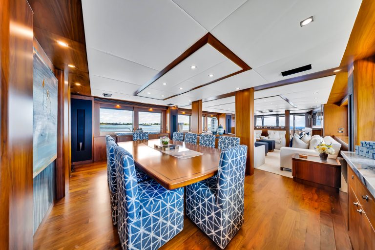 130' Sunseeker NATURAL 9' Miami Luxury Modern Yacht Rental Charter