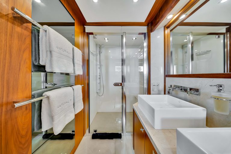 130' Sunseeker NATURAL 9' Miami Luxury Modern Yacht Rental Charter