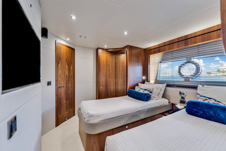 92' Sunseeker RMM JOB Miami Luxury Modern Yacht Rental Charter