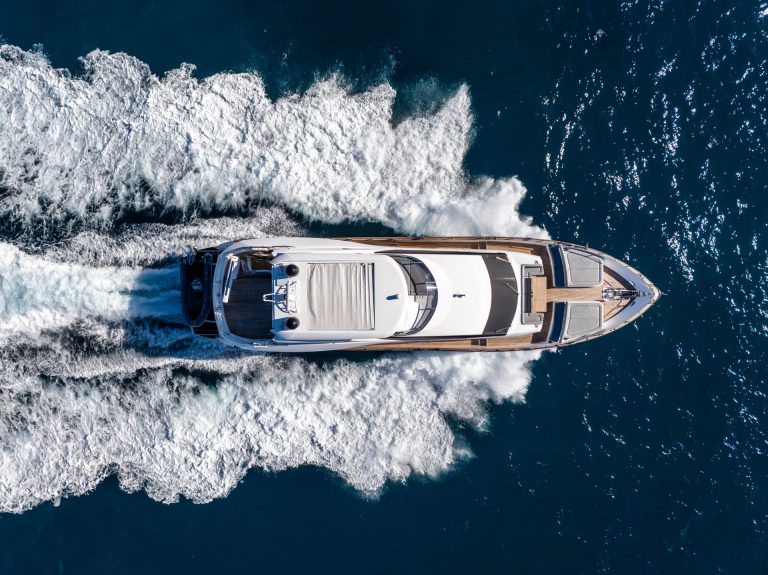92' Sunseeker RMM JOB Miami Luxury Modern Yacht Rental Charter