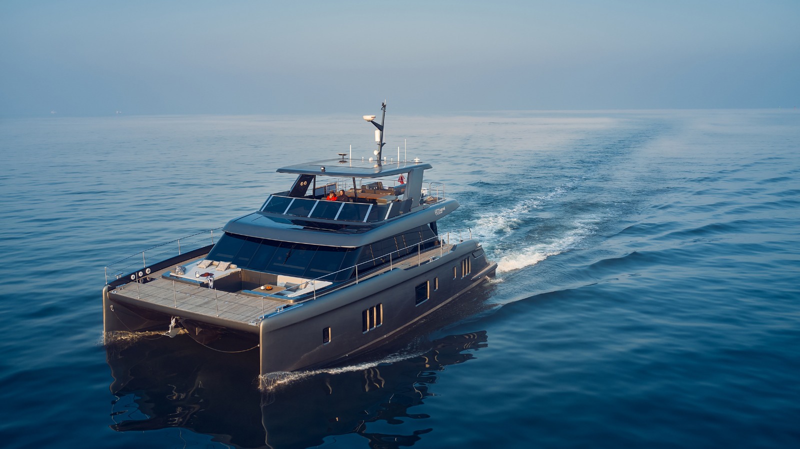60' Sunreef ARCHIPELAGO III Miami Luxury Modern Yacht Rental Charter