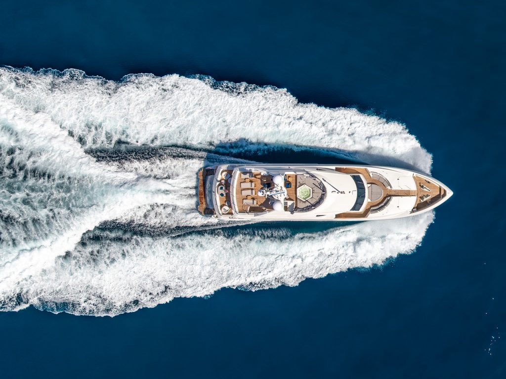 121' Sunseeker NATURAL 9' Miami Luxury Modern Yacht Rental Charter