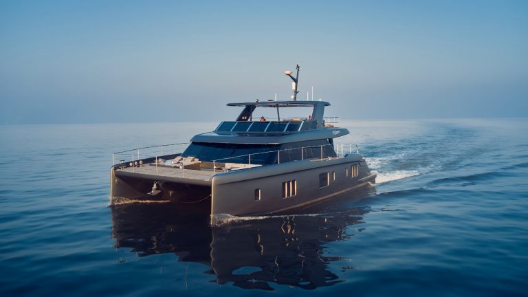 60' Sunreef ARCHIPELAGO III Miami Luxury Modern Yacht Rental Charter