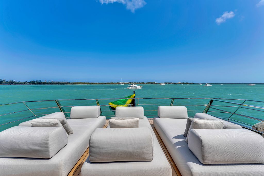85' WALLY 'MATZU 2' Miami Luxury Modern Yacht Rental Charter