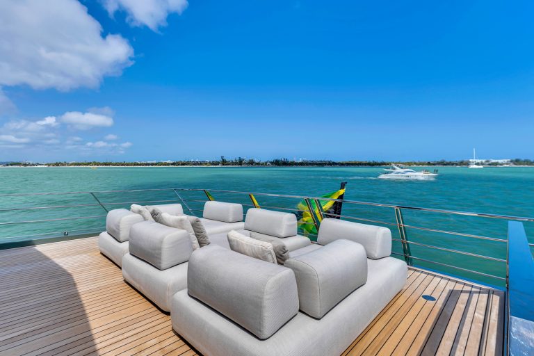 85' WALLY 'MATZU 2' Miami Luxury Modern Yacht Rental Charter