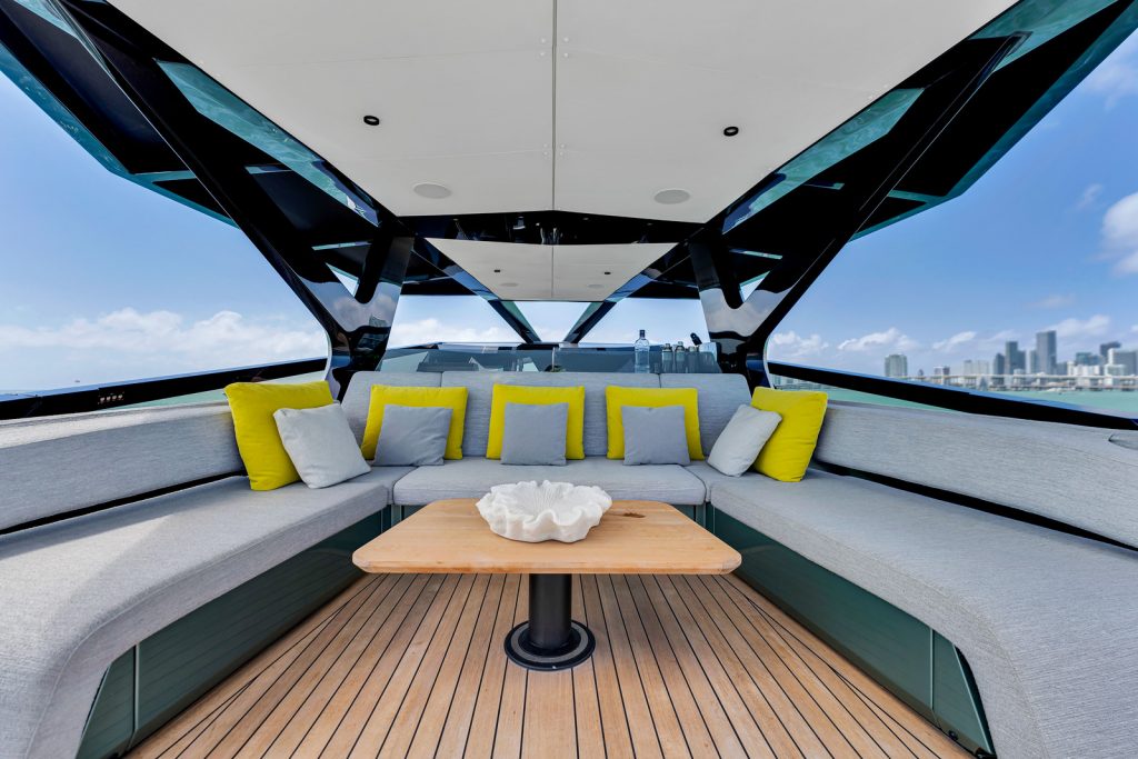 85' WALLY 'MATZU 2' Miami Luxury Modern Yacht Rental Charter