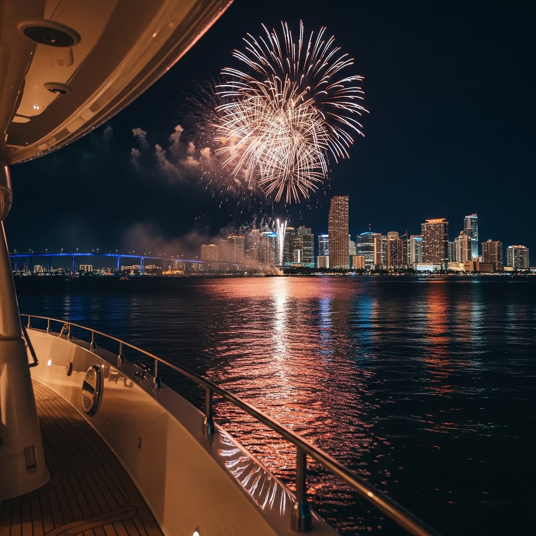 Why a Miami Yacht Charter Is the Ultimate New Year’s Eve Experience