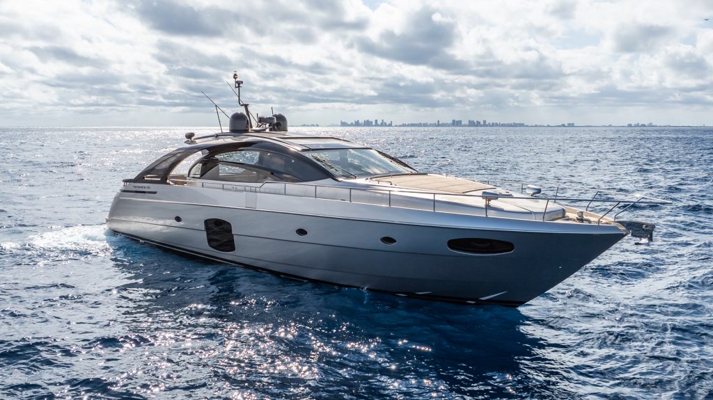 70' Pershing LIQUID' Fort Lauderdale Luxury Modern Yacht Rental Charter