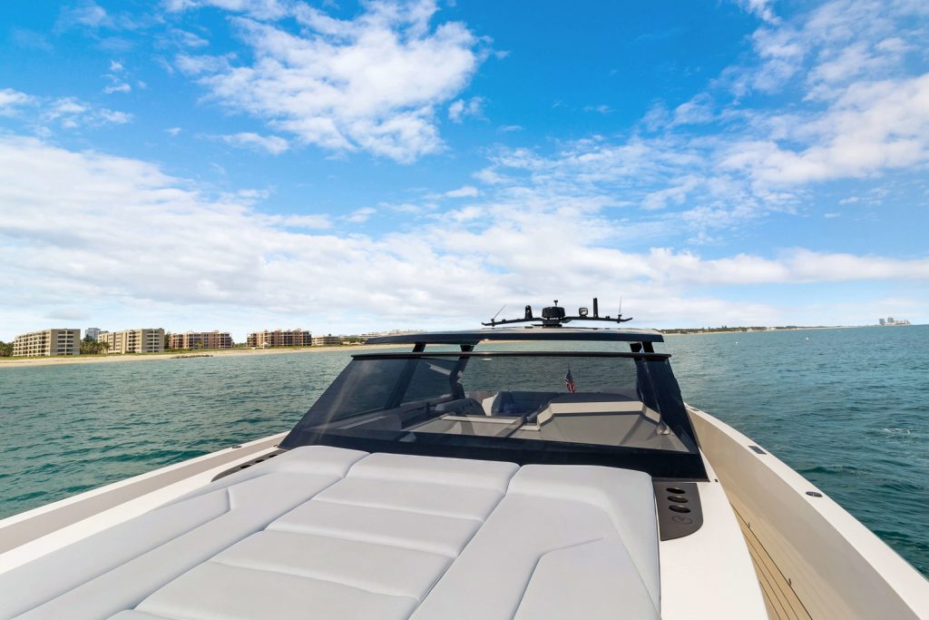 58' Vanquish' Palm Beach Luxury Modern Yacht Rental Charter