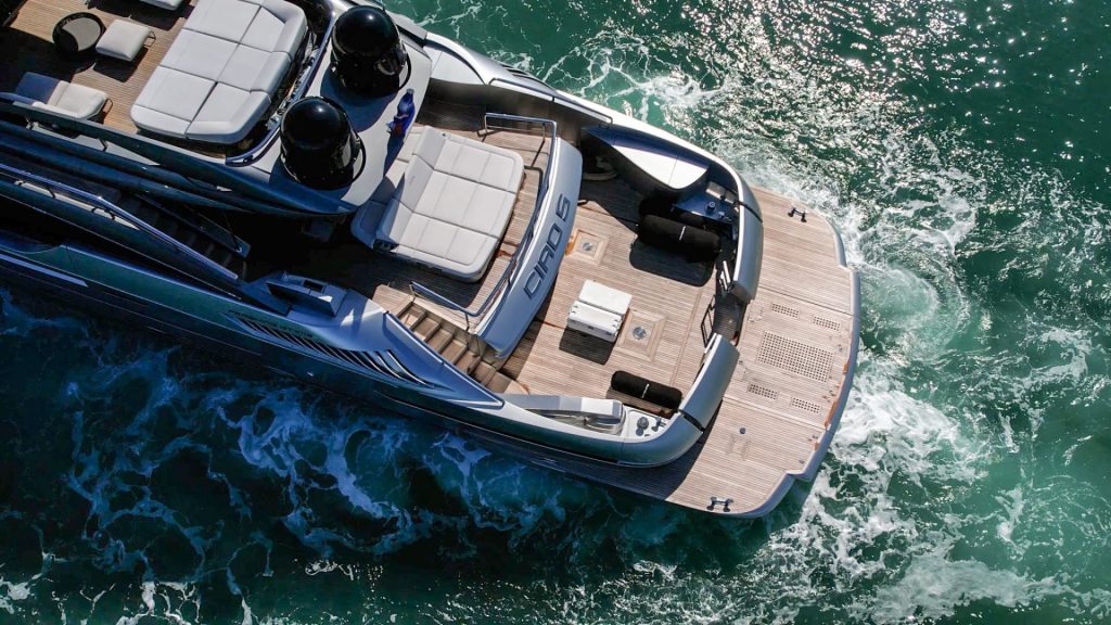116' Pershing GTX Miami Luxury Modern Yacht Rental Charter