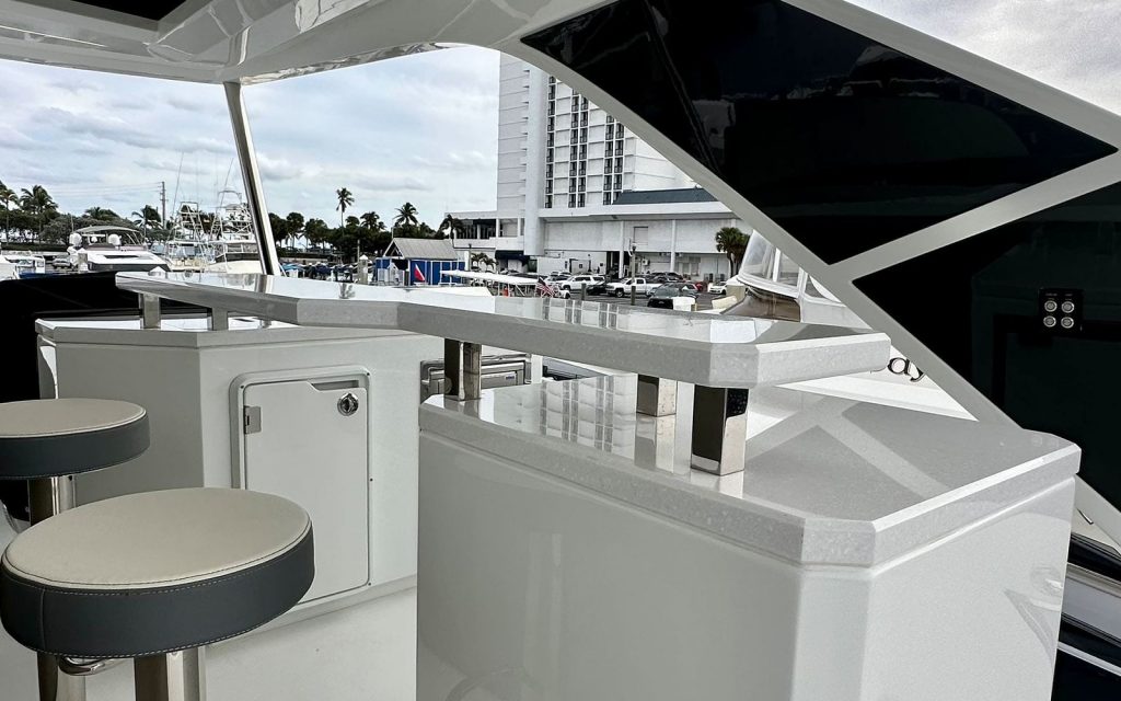 68' Galeon' Palm Beach Luxury Modern Yacht Rental Charter