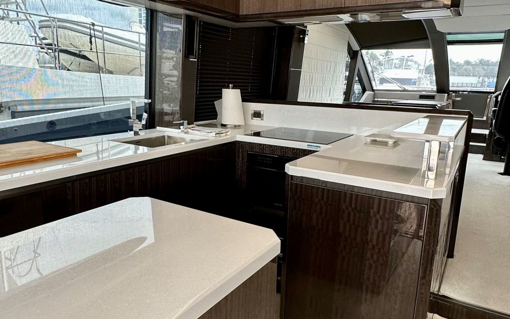 68' Galeon' Palm Beach Luxury Modern Yacht Rental Charter