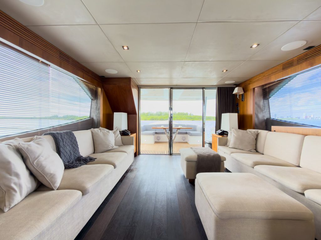 75' Sunseeker SMU' Miami Luxury Modern Yacht Rental Charter