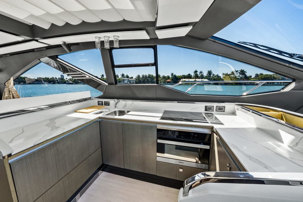 72' Azimut S7' Miami Luxury Modern Yacht Rental Charter
