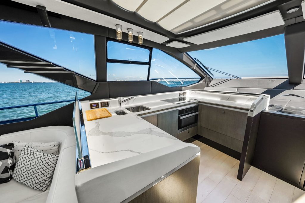 72' Azimut S7' Miami Luxury Modern Yacht Rental Charter