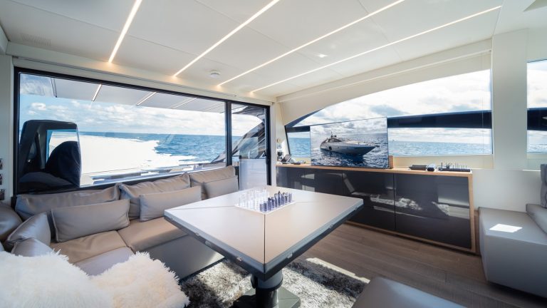 70' Pershing LIQUID' Fort Lauderdale Luxury Modern Yacht Rental Charter