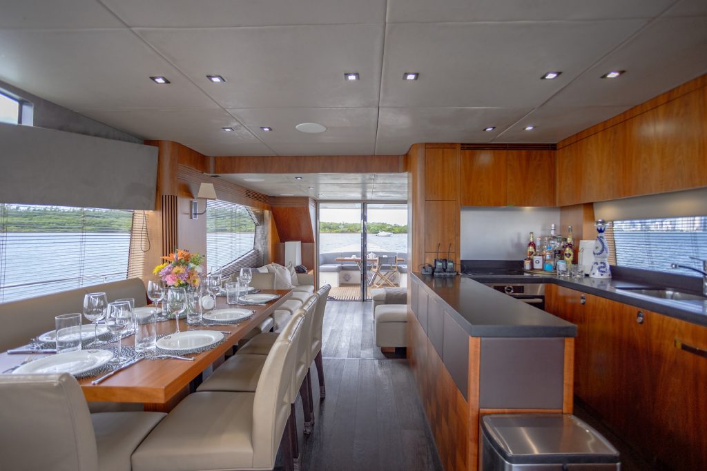 75' Sunseeker SMU' Miami Luxury Modern Yacht Rental Charter