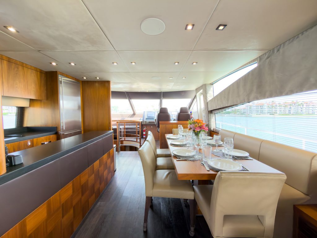 75' Sunseeker SMU' Miami Luxury Modern Yacht Rental Charter