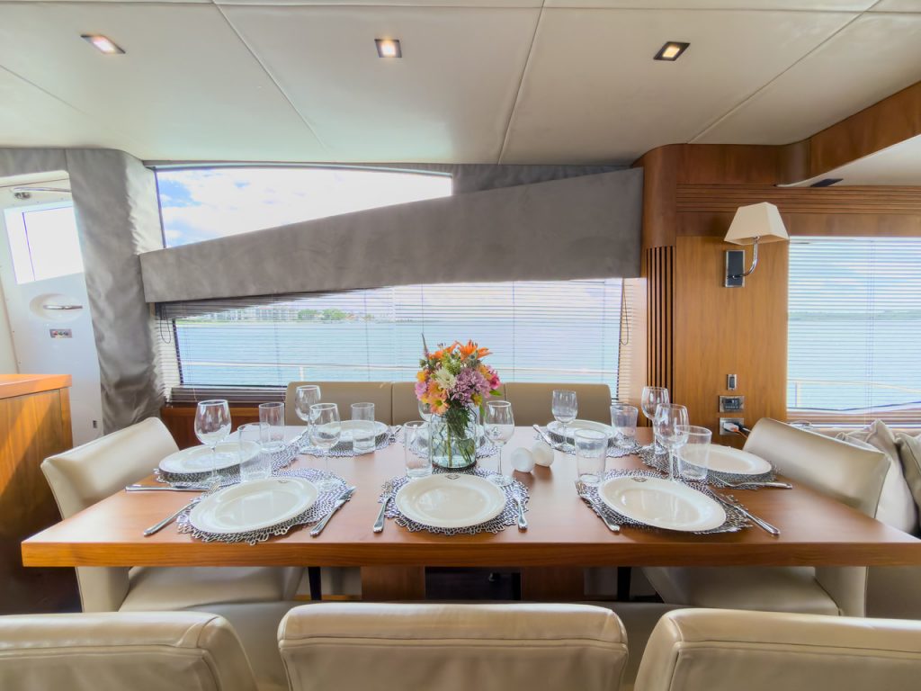 75' Sunseeker SMU' Miami Luxury Modern Yacht Rental Charter