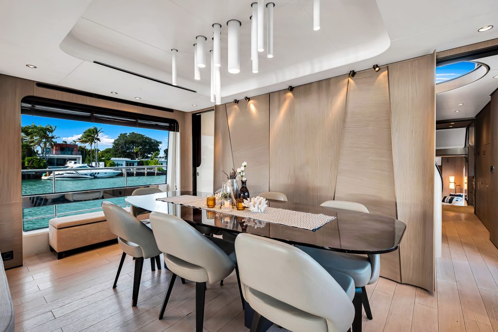 88' Azimut CLOUD 9' Miami Luxury Modern Yacht Rental Charter