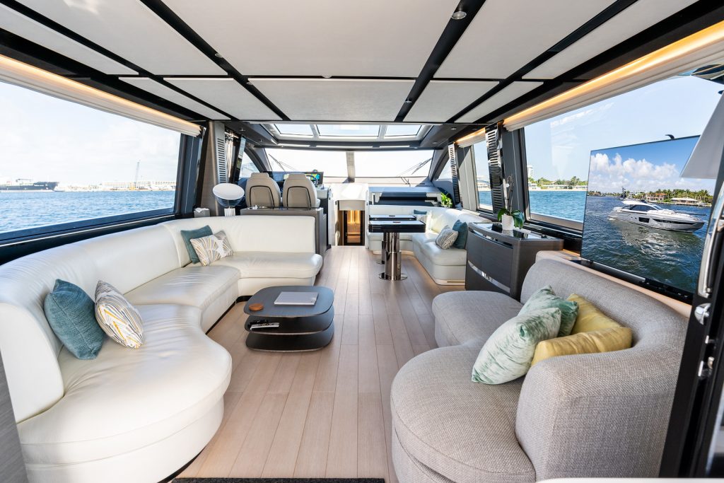 80' Azimut XTREME' Miami Luxury Modern Yacht Rental Charter