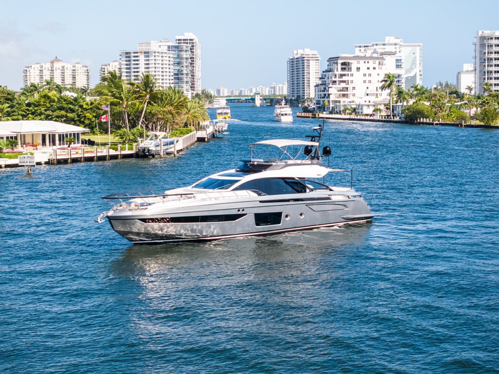 80' Azimut XTREME' Miami Luxury Modern Yacht Rental Charter