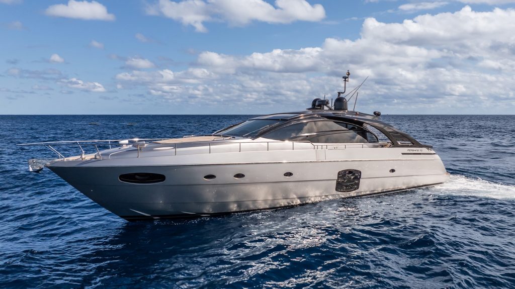 70' Pershing LIQUID' Fort Lauderdale Luxury Modern Yacht Rental Charter