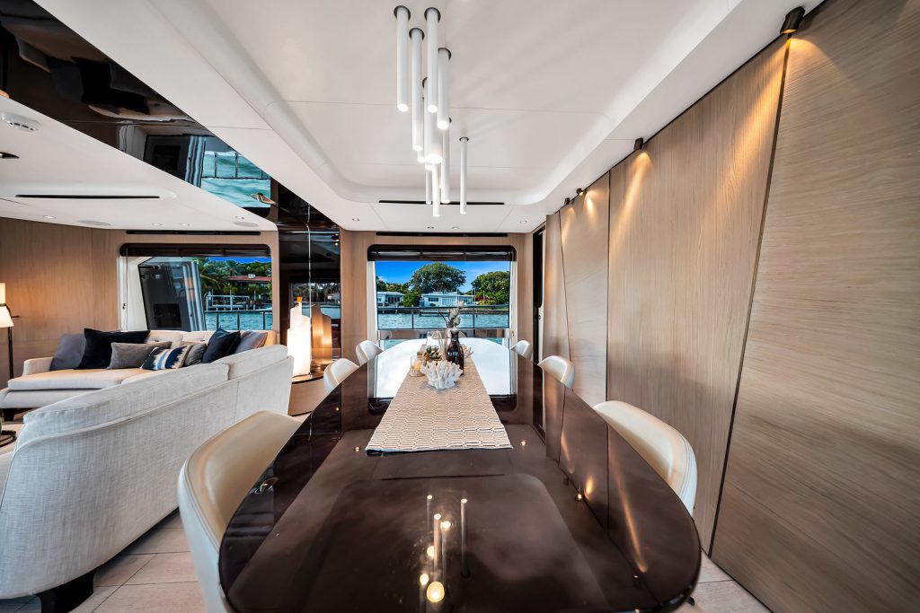 88' Azimut CLOUD 9' Miami Luxury Modern Yacht Rental Charter