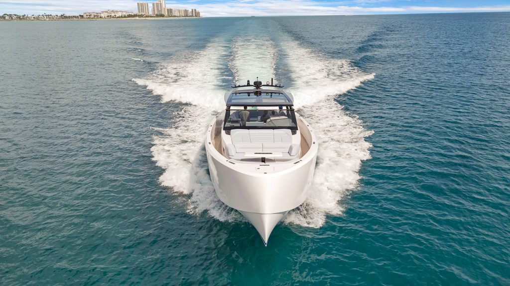 58' Vanquish' Palm Beach Luxury Modern Yacht Rental Charter