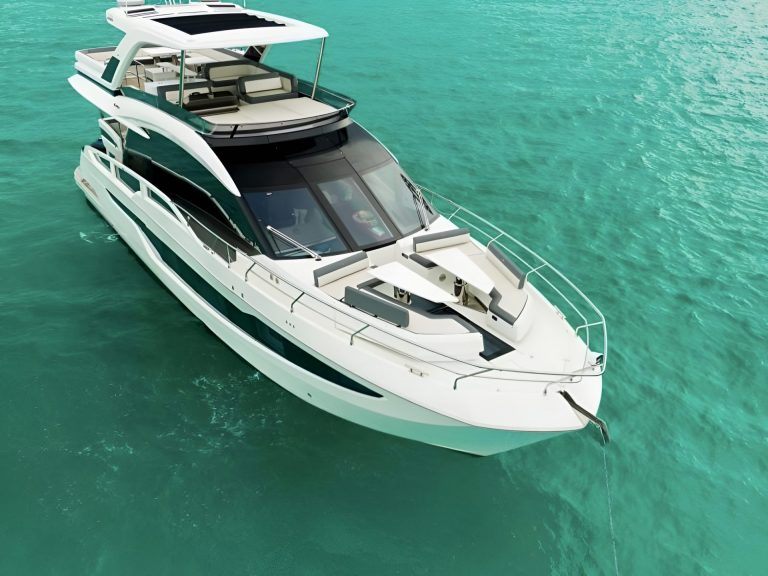 68' Galeon' Palm Beach Luxury Modern Yacht Rental Charter