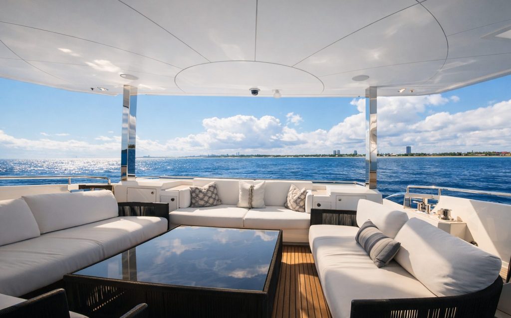 90' Horizon ROCK STARS Palm Beach Luxury Modern Yacht Rental Charter