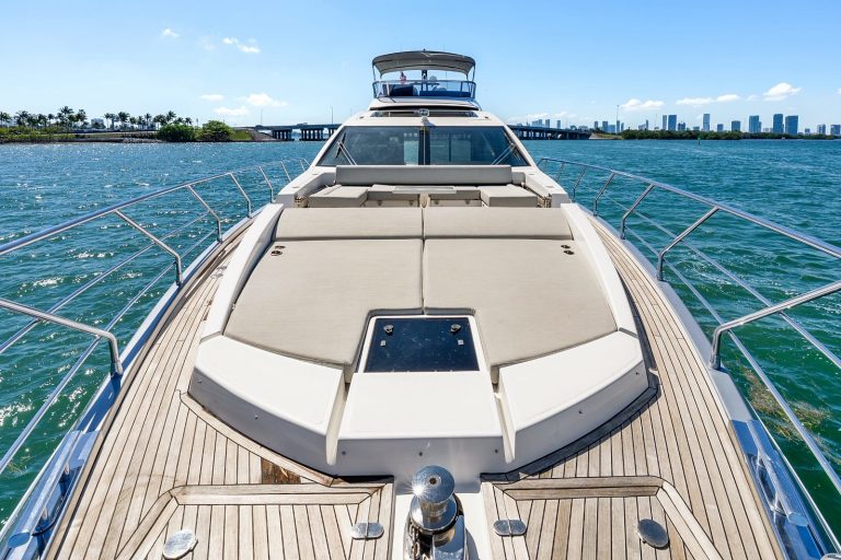 72' Azimut S7' Miami Luxury Modern Yacht Rental Charter