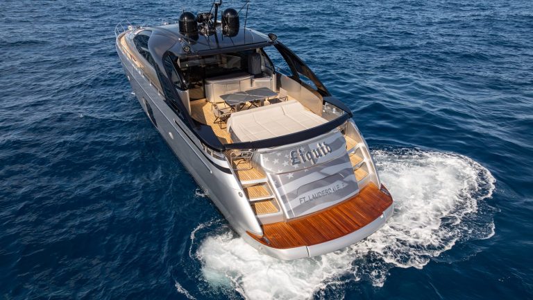 70' Pershing LIQUID' Fort Lauderdale Luxury Modern Yacht Rental Charter