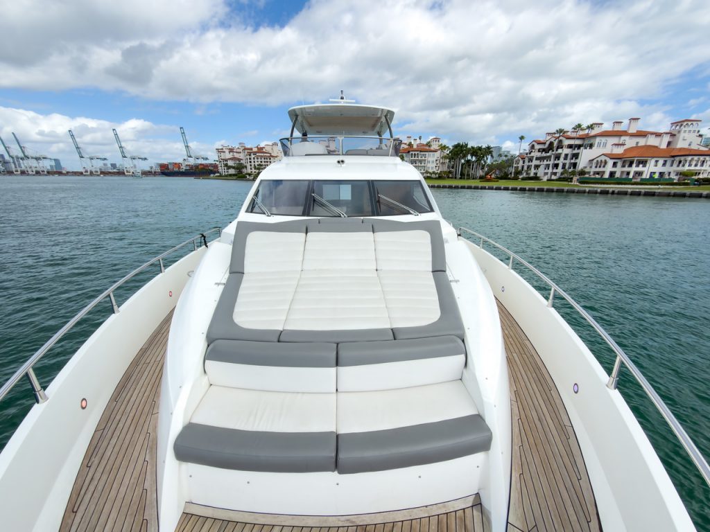 75' Sunseeker SMU' Miami Luxury Modern Yacht Rental Charter