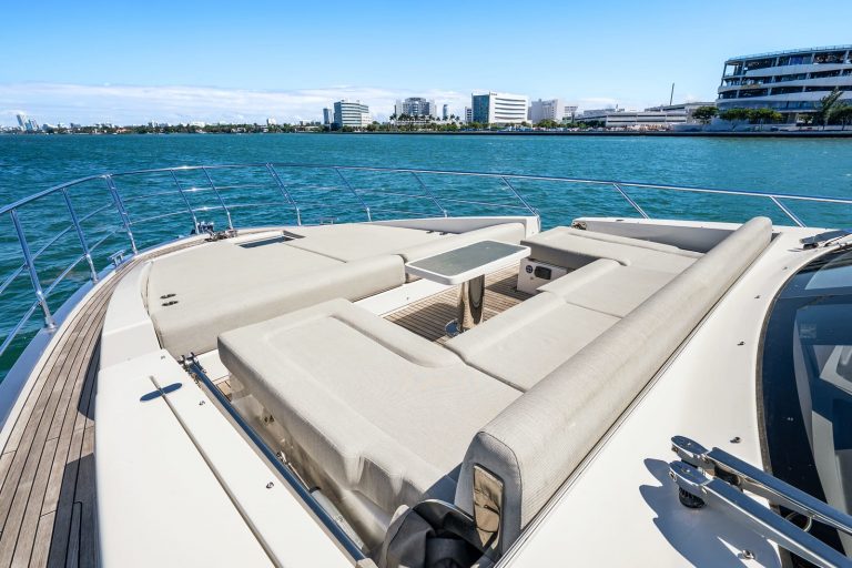 72' Azimut S7' Miami Luxury Modern Yacht Rental Charter