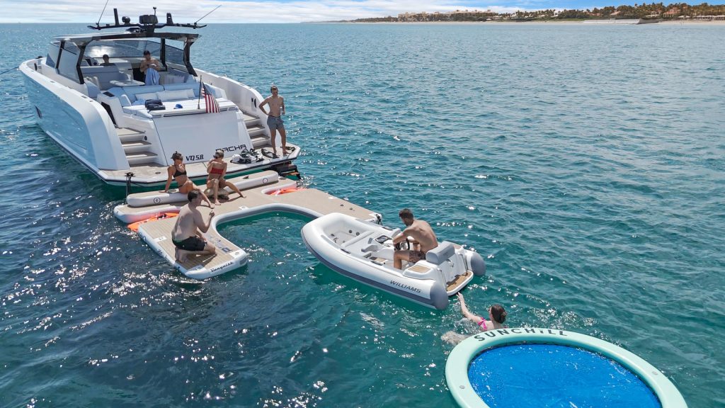 58' Vanquish' Palm Beach Luxury Modern Yacht Rental Charter